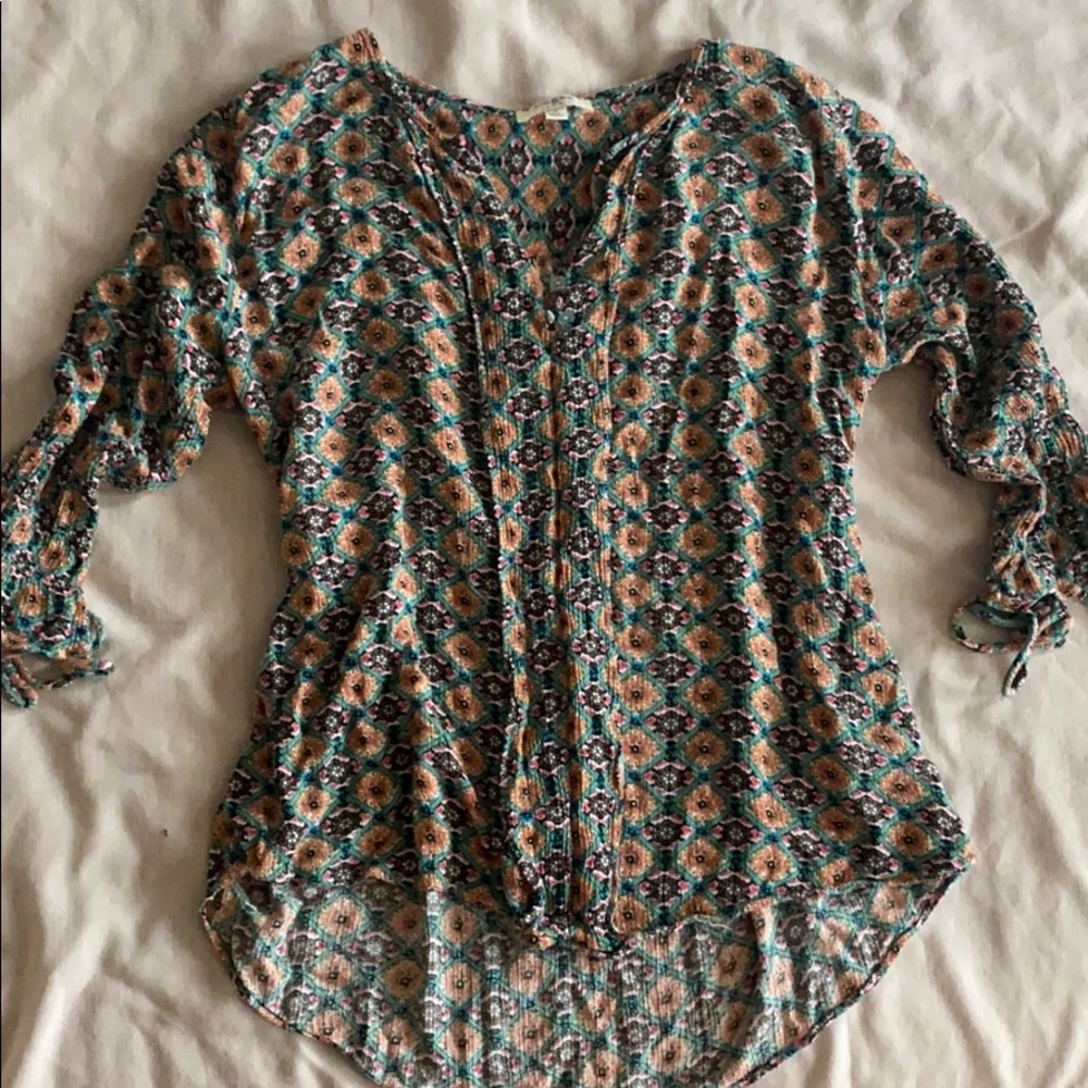 Tribal print blouse